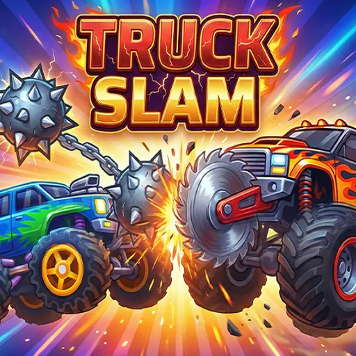 Truck Slam: Crush Opponents With Giant Monster Vehicles - Play on the-freakcircus.com