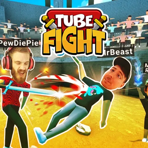 Tube Fight - Play on the-freakcircus.com
