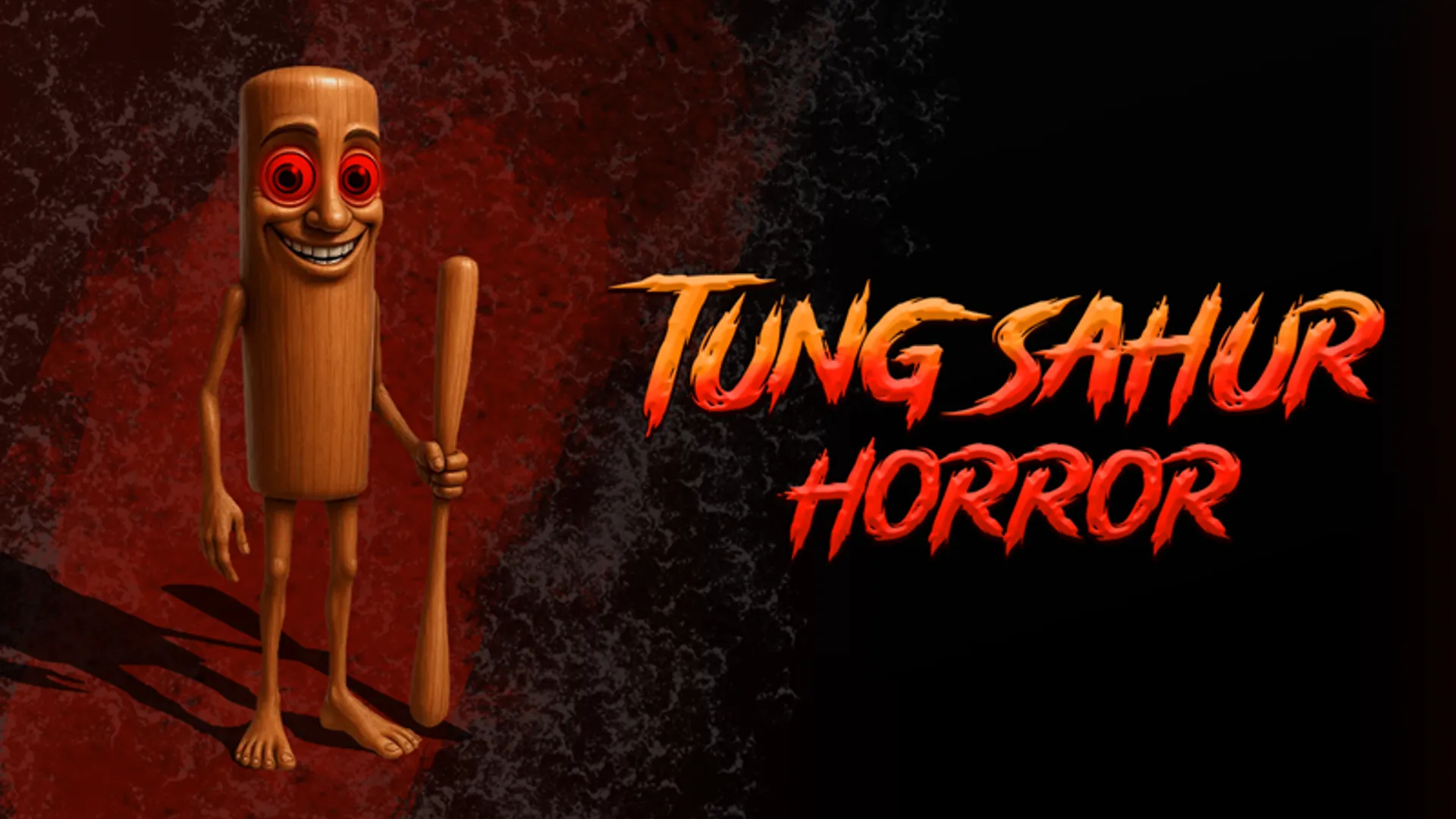 Tung Sahur Horror - Atmospheric Visual Novel Background | the-freakcircus.com