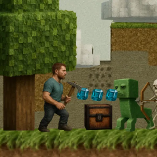 Ultra Realistic BlockCraft - Play on the-freakcircus.com