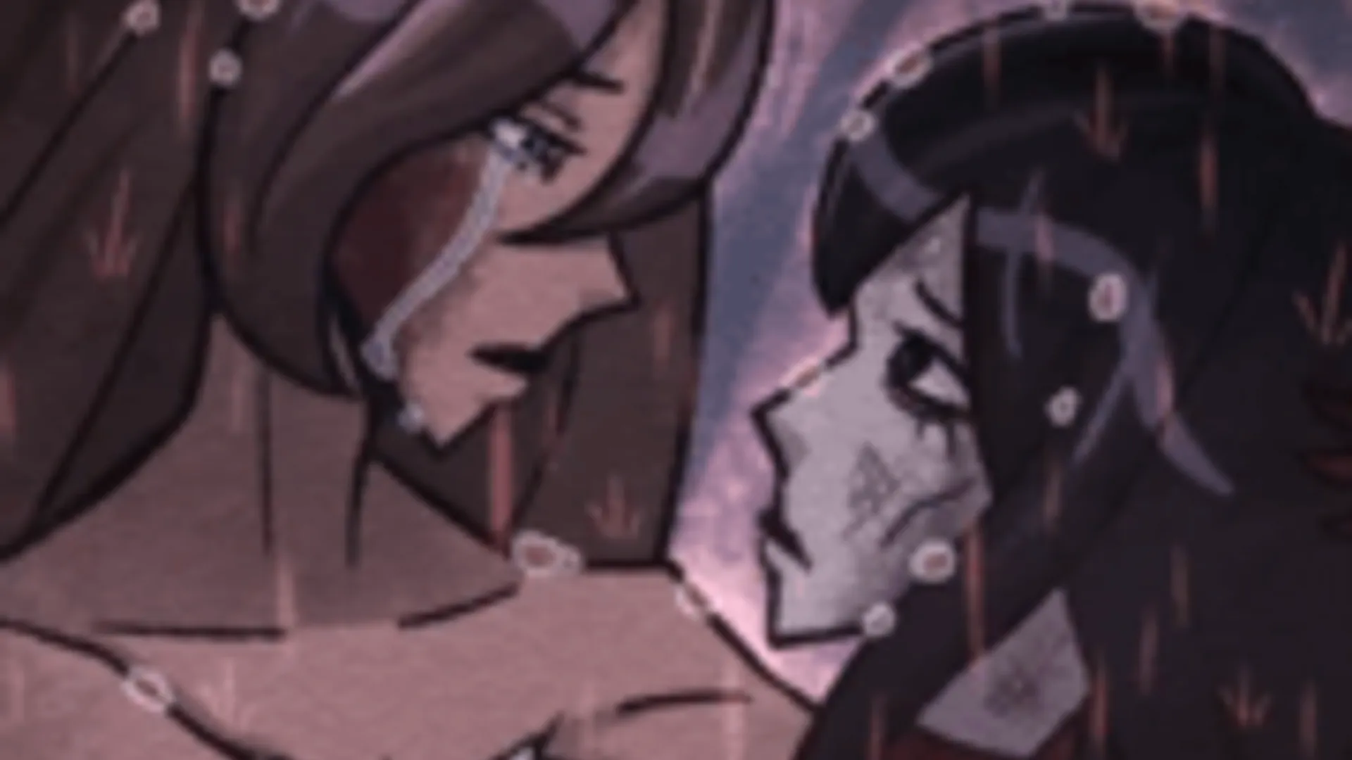 When it Rains Red - Atmospheric Visual Novel Background | the-freakcircus.com