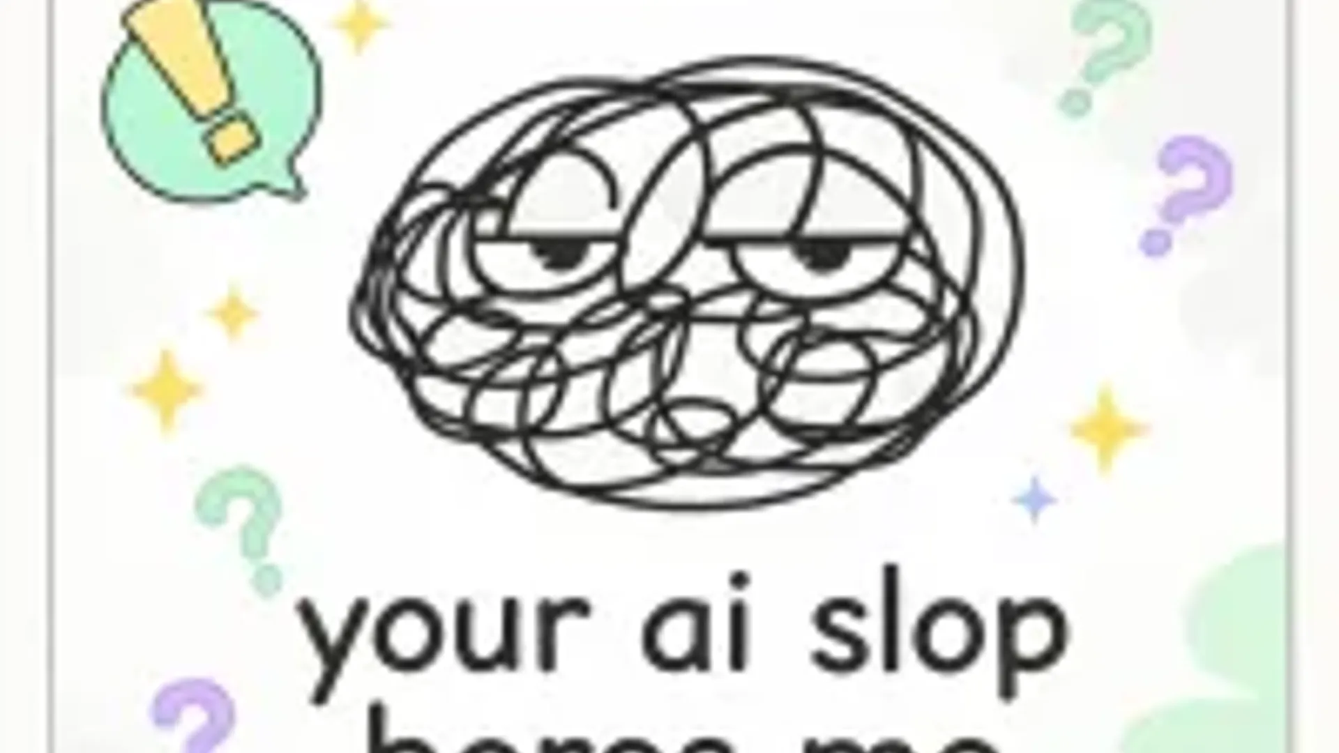 Your AI Slop Bores Me - Atmospheric Visual Novel Background | the-freakcircus.com