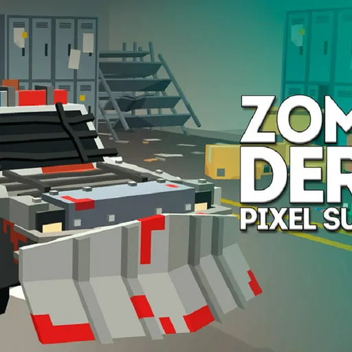 Zombie Derby: Pixel Survival - Drive and Survive Hordes - Play on the-freakcircus.com